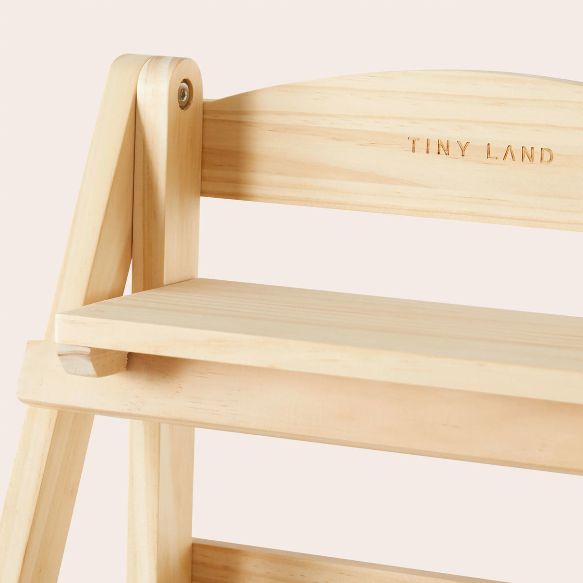 Tiny Land Wooden Play Kitchen Food Storage Rack - 2-Tier