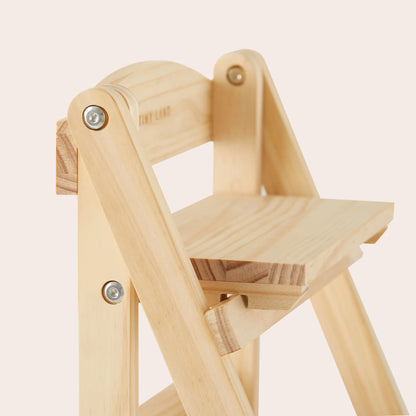 Tiny Land Wooden Play Kitchen Food Storage Rack - 2-Tier