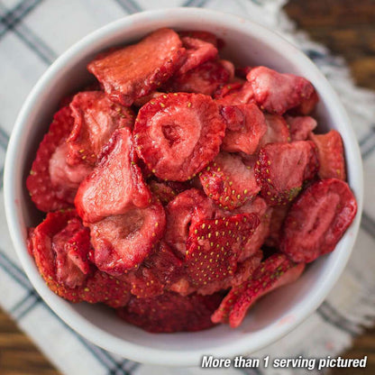 Freeze-Dried Berry Superpack - 96 Servings Strawberries & Blueberries