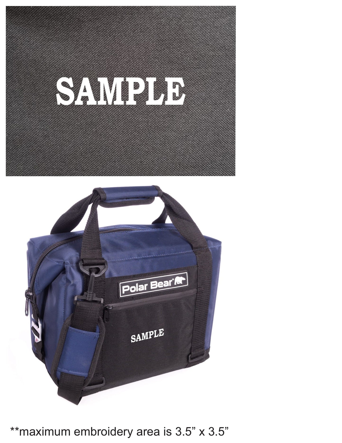 Polar Bear 12 Pack Original Nylon Soft Cooler | Made in USA | 3 Colors - Niksstuff
