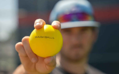 Yellow Smushballs Training Baseballs
