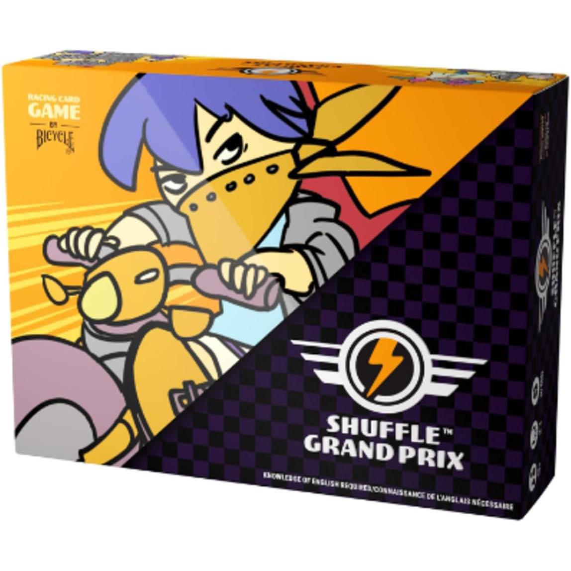 Shuffle Grand Prix Racing Card Game | Bicycle | Ages 13+ | 2–4 Players | 8 Unique Drivers - Niksstuff