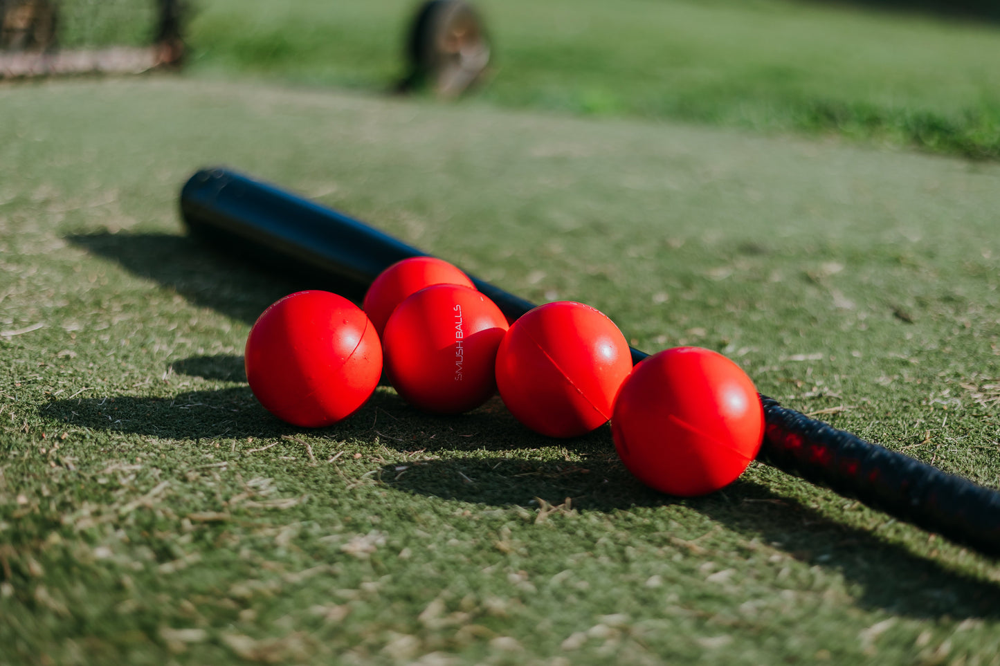 Red Smushballs Training Baseballs - Niksstuff