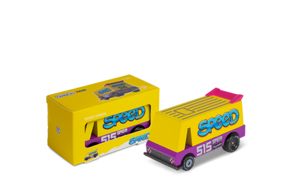 Speed Vandal | Candylab CANDYCAR TOONS Toy Car | Wooden & Diecast | Ages 3+ | Collectible - Niksstuff