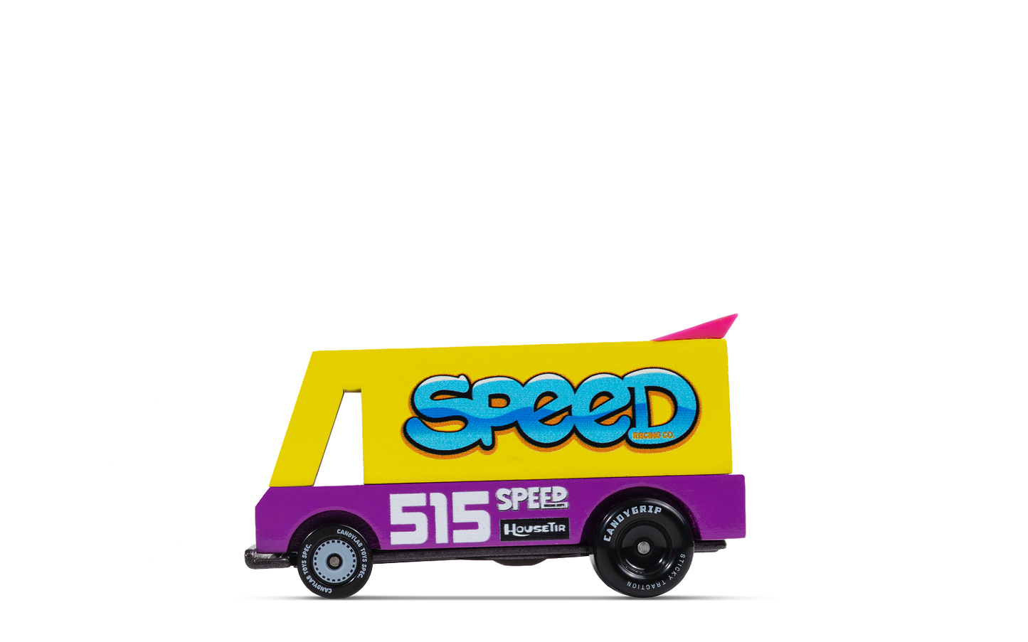 Speed Vandal | Candylab CANDYCAR TOONS Toy Car | Wooden & Diecast | Ages 3+ | Collectible - Niksstuff