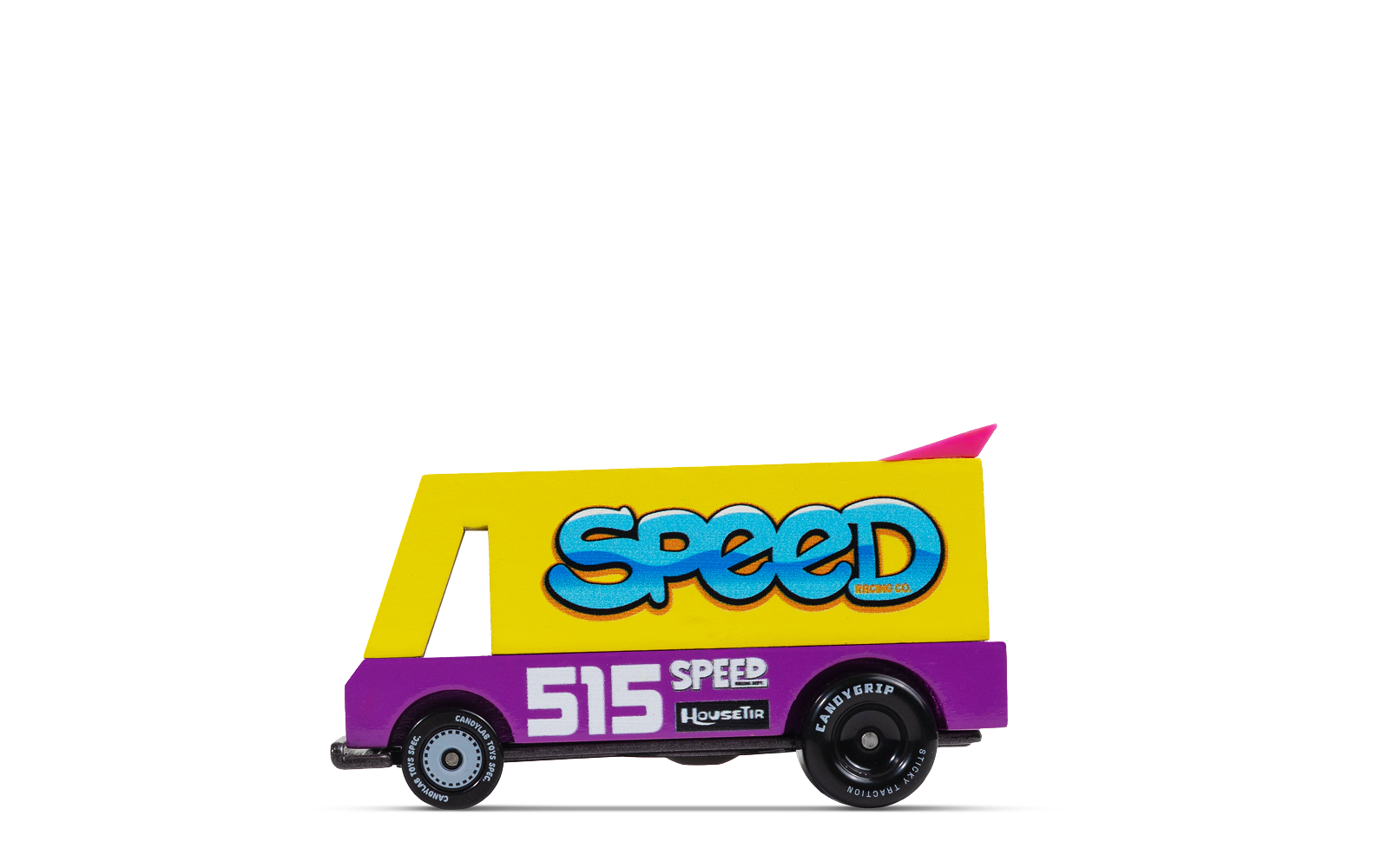 Speed Vandal | Candylab CANDYCAR TOONS Toy Car | Wooden & Diecast | Ages 3+ | Collectible - Niksstuff