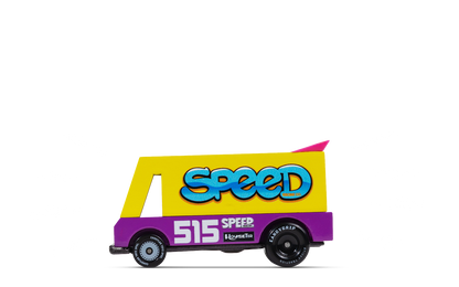 Speed Vandal | Candylab CANDYCAR TOONS Toy Car | Wooden & Diecast | Ages 3+ | Collectible - Niksstuff