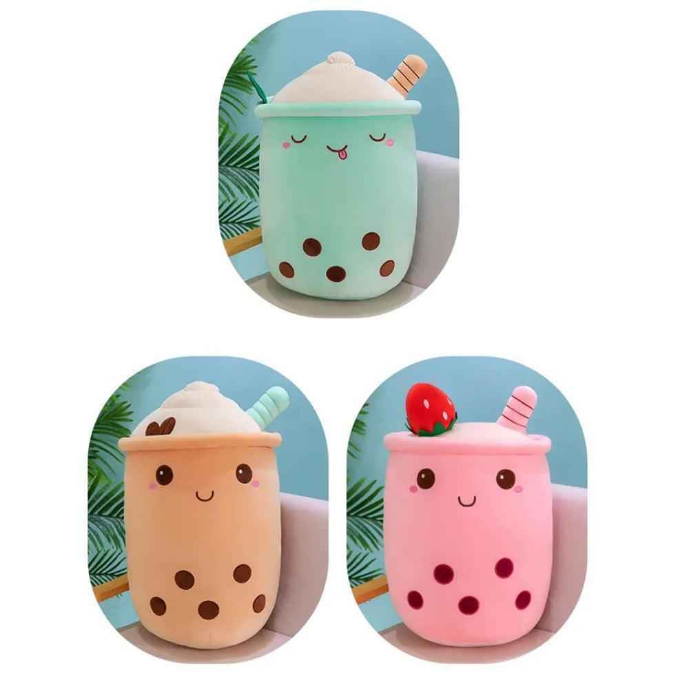 Boba Stuffed Animal – Kawaii Bubble Tea Plush Figure
