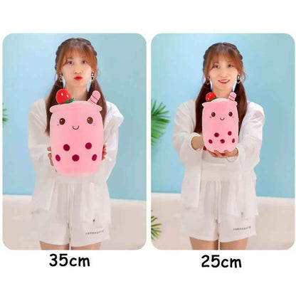 Boba Stuffed Animal – Kawaii Bubble Tea Plush Figure