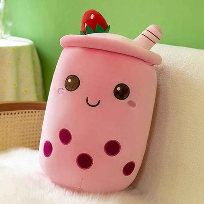 Boba Stuffed Animal – Kawaii Bubble Tea Plush Figure