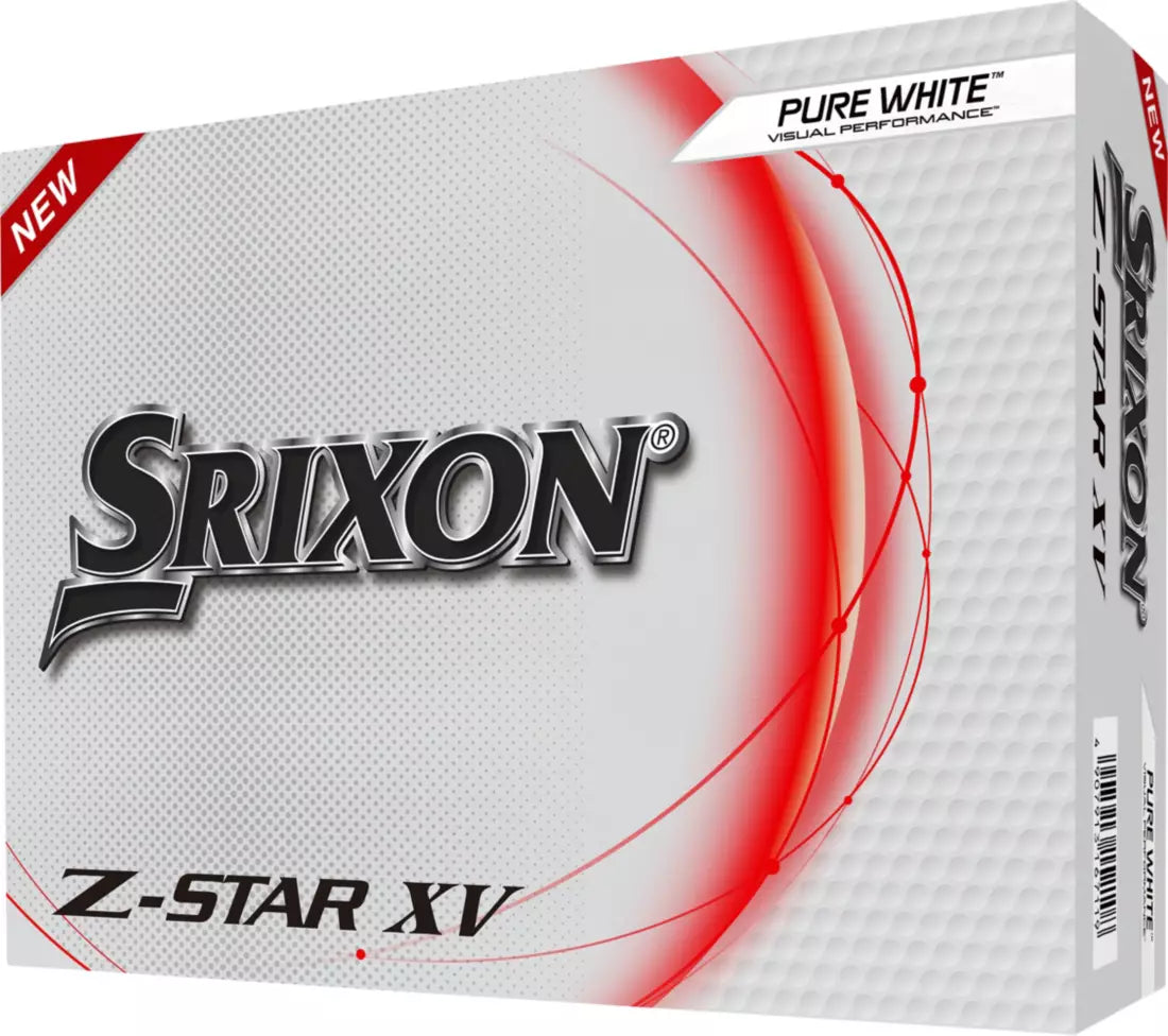 Srixon 2022 Z-STAR XV Golf Balls | 3-Piece Urethane | FastLayer DG Core | 102 Compression | White or Yellow - Niksstuff