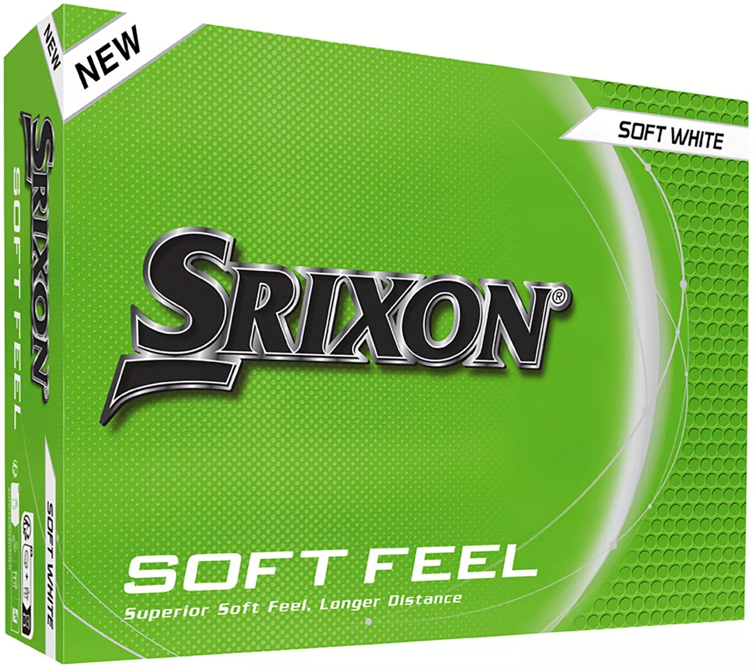 Srixon 2025 Soft Feel Golf Balls | FastLayer Core | 338 Speed Dimple | White or Yellow - Niksstuff