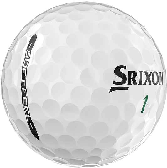 Srixon 2025 Soft Feel Golf Balls | FastLayer Core | 338 Speed Dimple | White or Yellow - Niksstuff