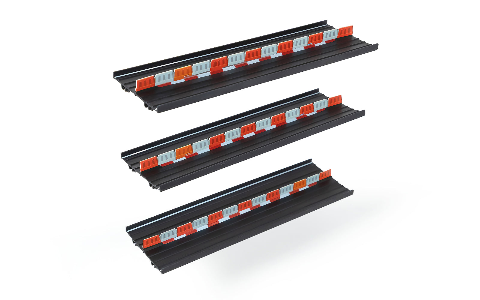 Expansion Pack: Straight | Candylab ROADWORKS Track | 3ft Two-Lane Straight | Ages 3+ | Compatible with 1:64 Diecast - Niksstuff