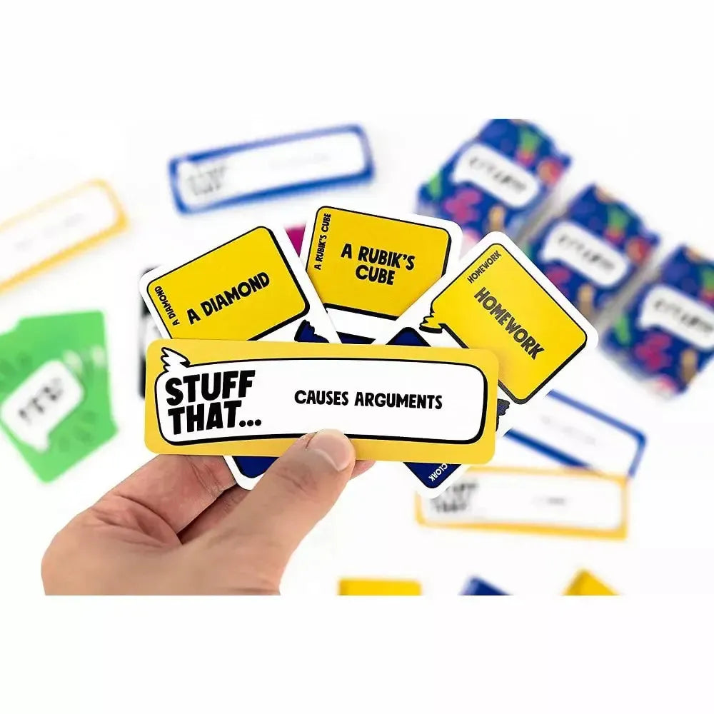 Stuff That! Persuasive Party Game | Professor Puzzle | Ages 8+ | 3–8 Players | 30 Min - Niksstuff