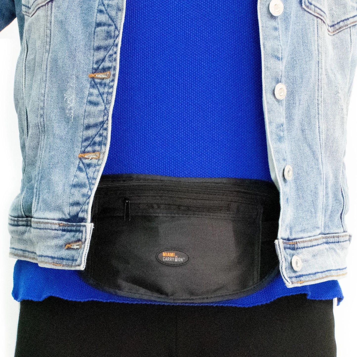 Hidden Money & Passport Belt | Anti-Theft Travel Belt | Miami Carry On - Niksstuff