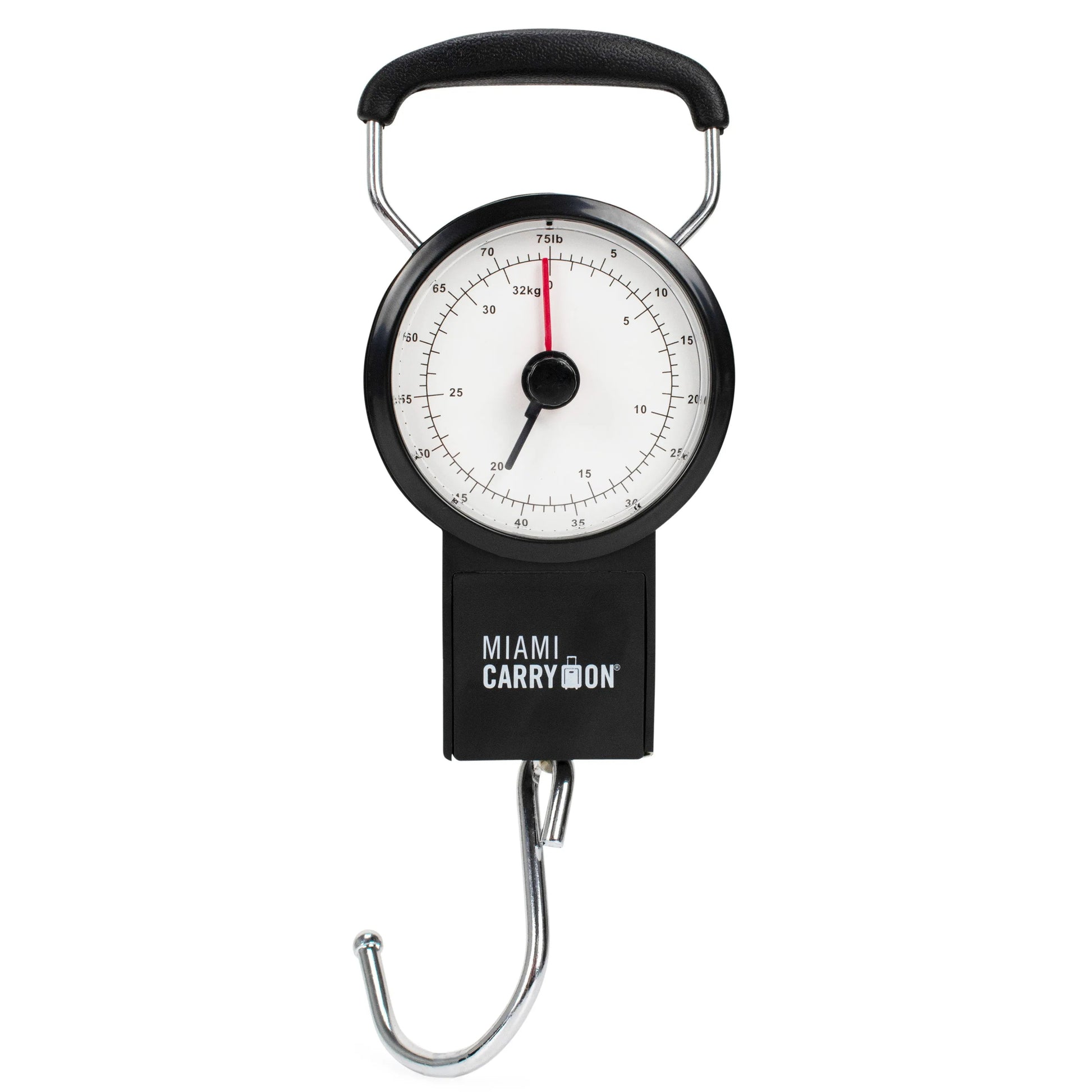 Retro Mechanical Luggage Scale | 75 lb Capacity | No Batteries | Miami Carry On - Niksstuff