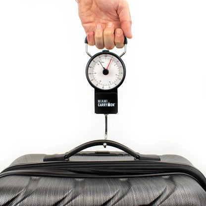 Retro Mechanical Luggage Scale | 75 lb Capacity | No Batteries | Miami Carry On - Niksstuff