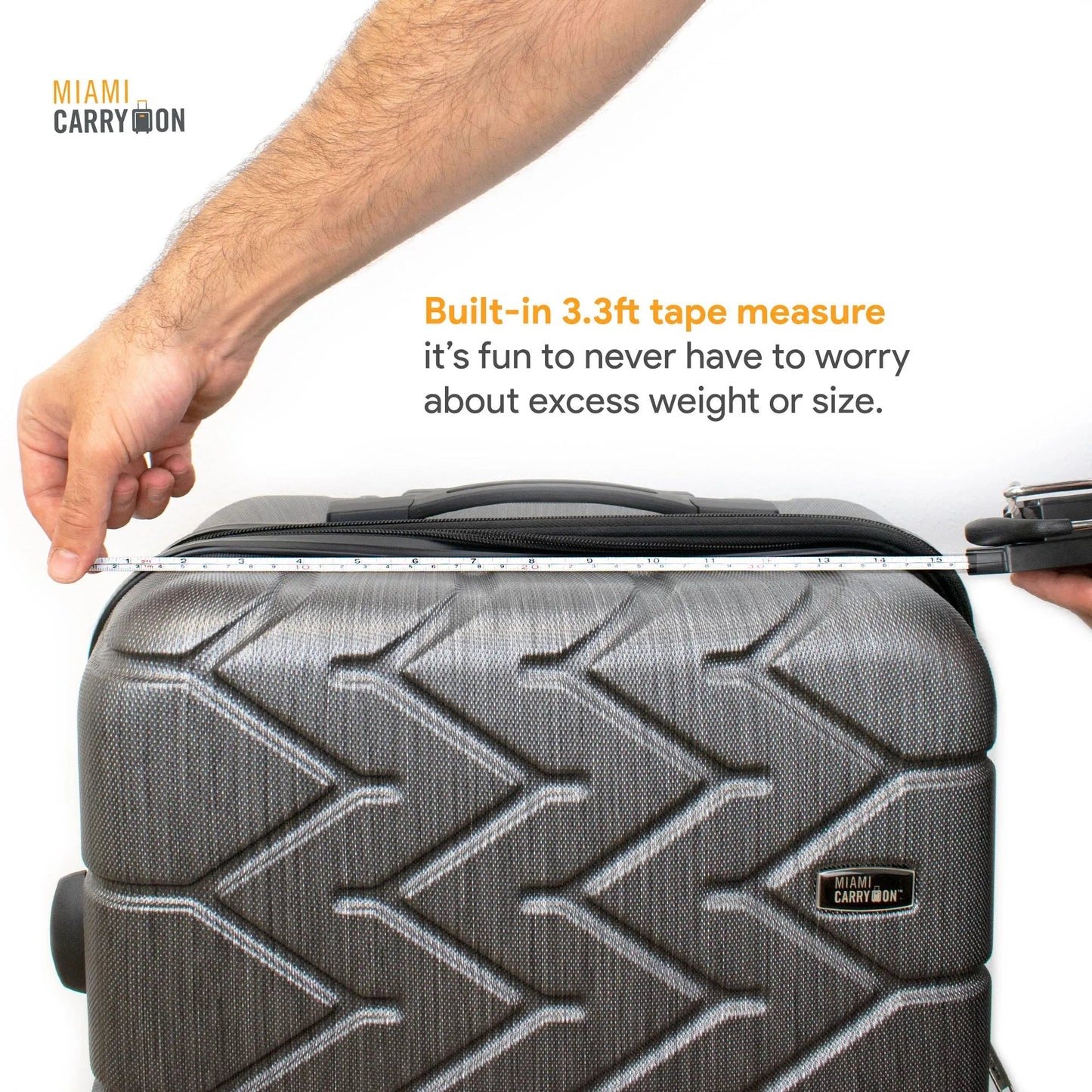 Retro Mechanical Luggage Scale | 75 lb Capacity | No Batteries | Miami Carry On - Niksstuff