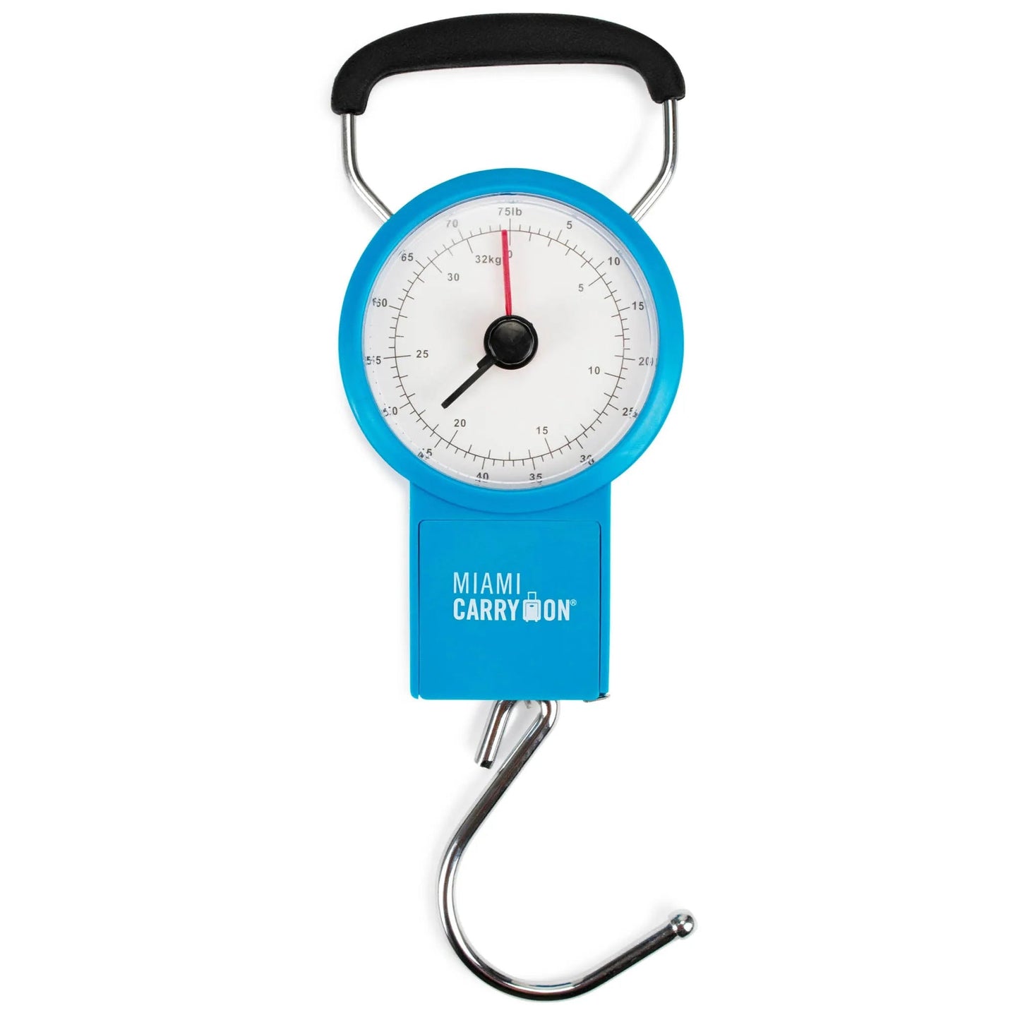 Retro Mechanical Luggage Scale | 75 lb Capacity | No Batteries | Miami Carry On - Niksstuff