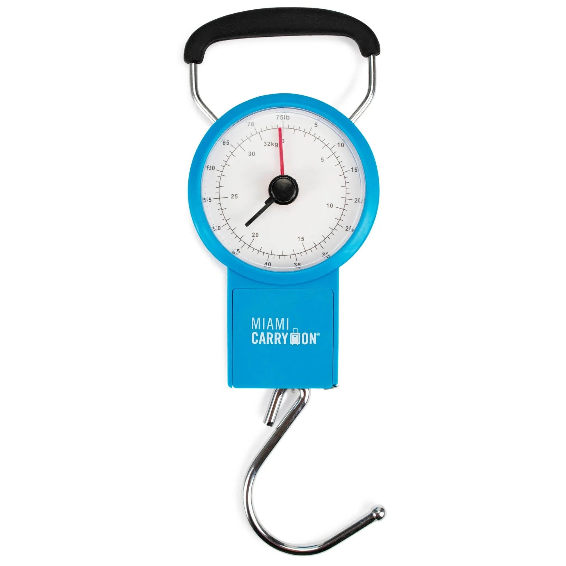 Retro Mechanical Luggage Scale | 75 lb Capacity | No Batteries | Miami Carry On - Niksstuff