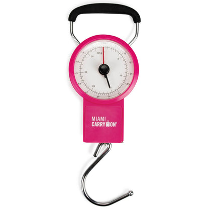 Retro Mechanical Luggage Scale | 75 lb Capacity | No Batteries | Miami Carry On - Niksstuff