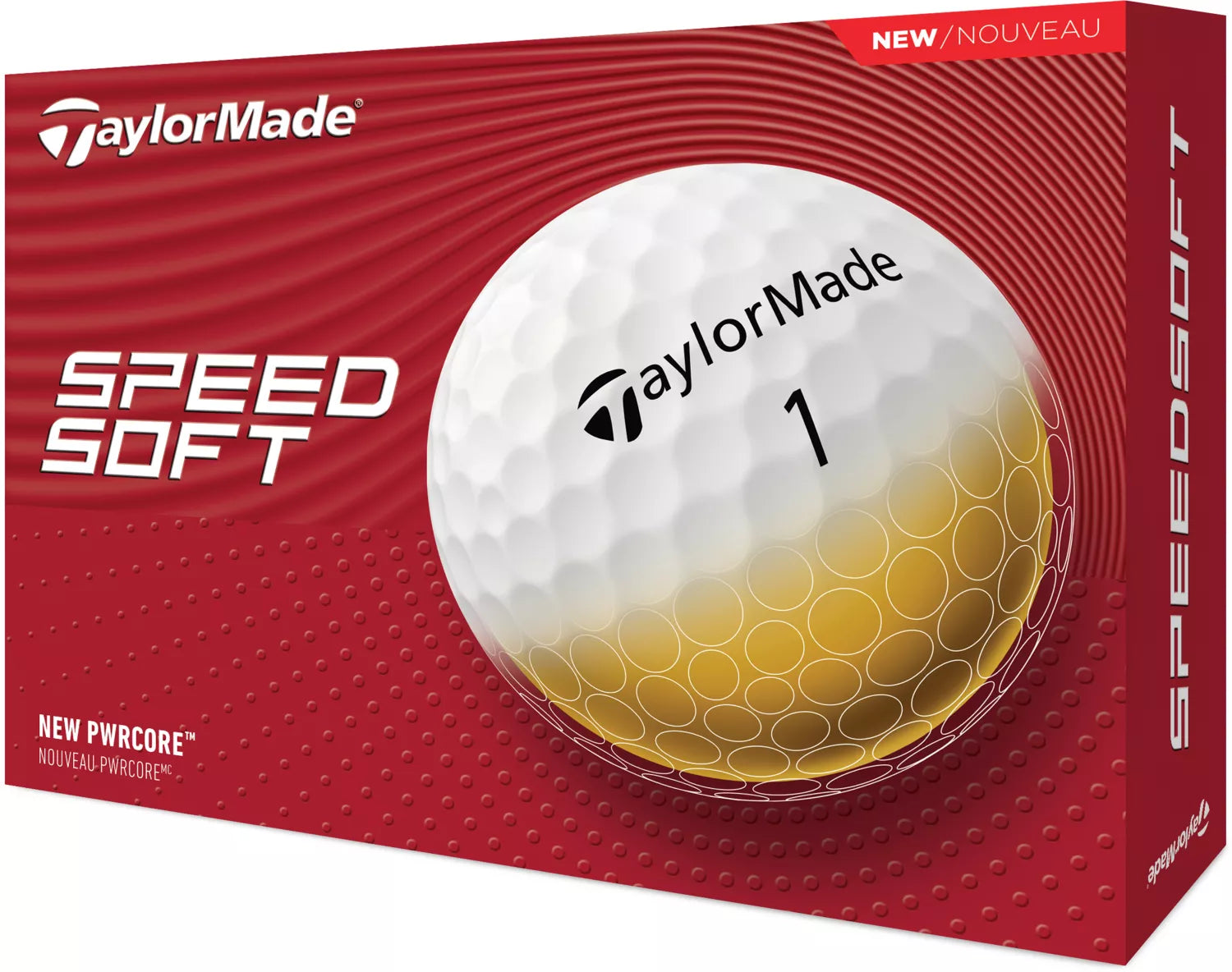TaylorMade SpeedSoft Golf Balls | Low Compression | Soft Feel | 6 Colors - Niksstuff
