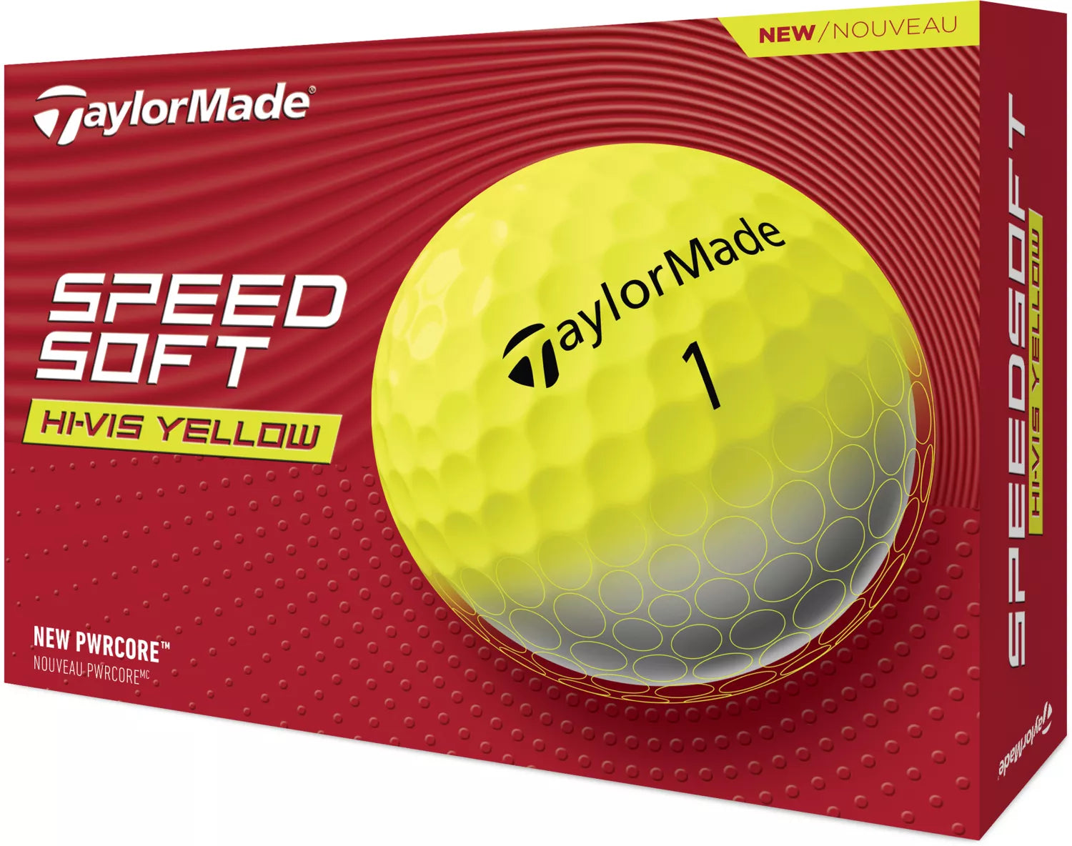 TaylorMade SpeedSoft Golf Balls | Low Compression | Soft Feel | 6 Colors - Niksstuff