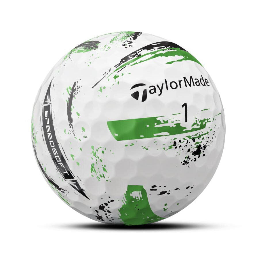 TaylorMade SpeedSoft Golf Balls | Low Compression | Soft Feel | 6 Colors - Niksstuff