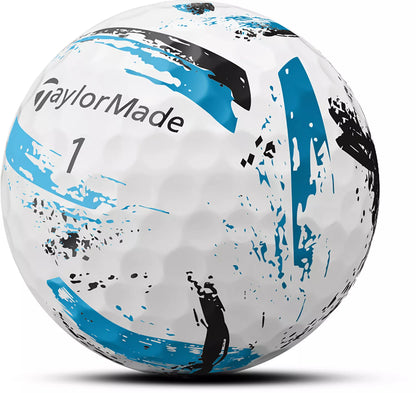 TaylorMade SpeedSoft Golf Balls | Low Compression | Soft Feel | 6 Colors - Niksstuff