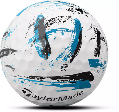 TaylorMade SpeedSoft Golf Balls | Low Compression | Soft Feel | 6 Colors - Niksstuff
