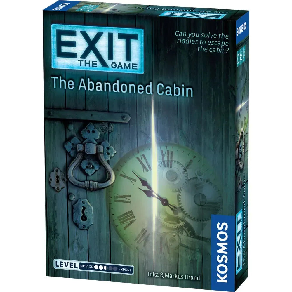 The Abandoned Cabin | EXIT Escape Room Game | Kosmos | Ages 12+ | 1–4 Players | 1–2 Hours - Niksstuff