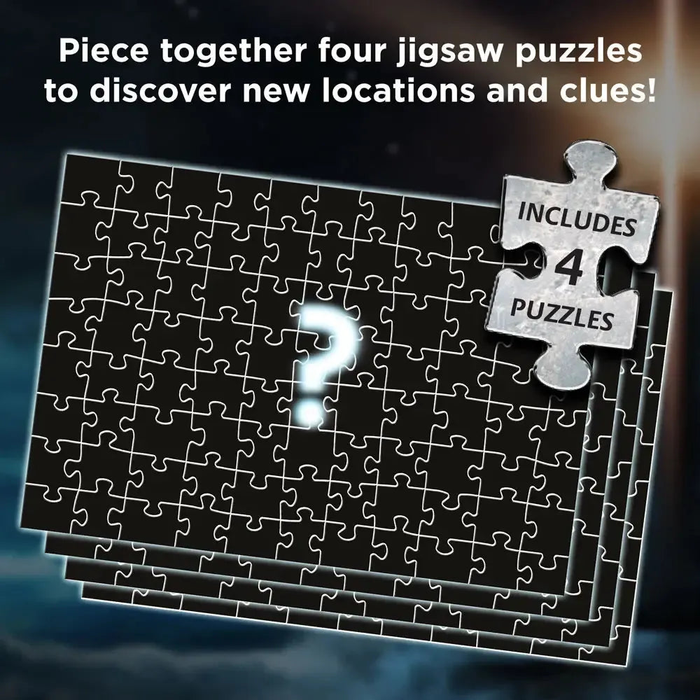 The Deserted Lighthouse | EXIT Escape Room Game with Jigsaw Puzzles | Kosmos | Ages 12+ | 1–4 Players - Niksstuff