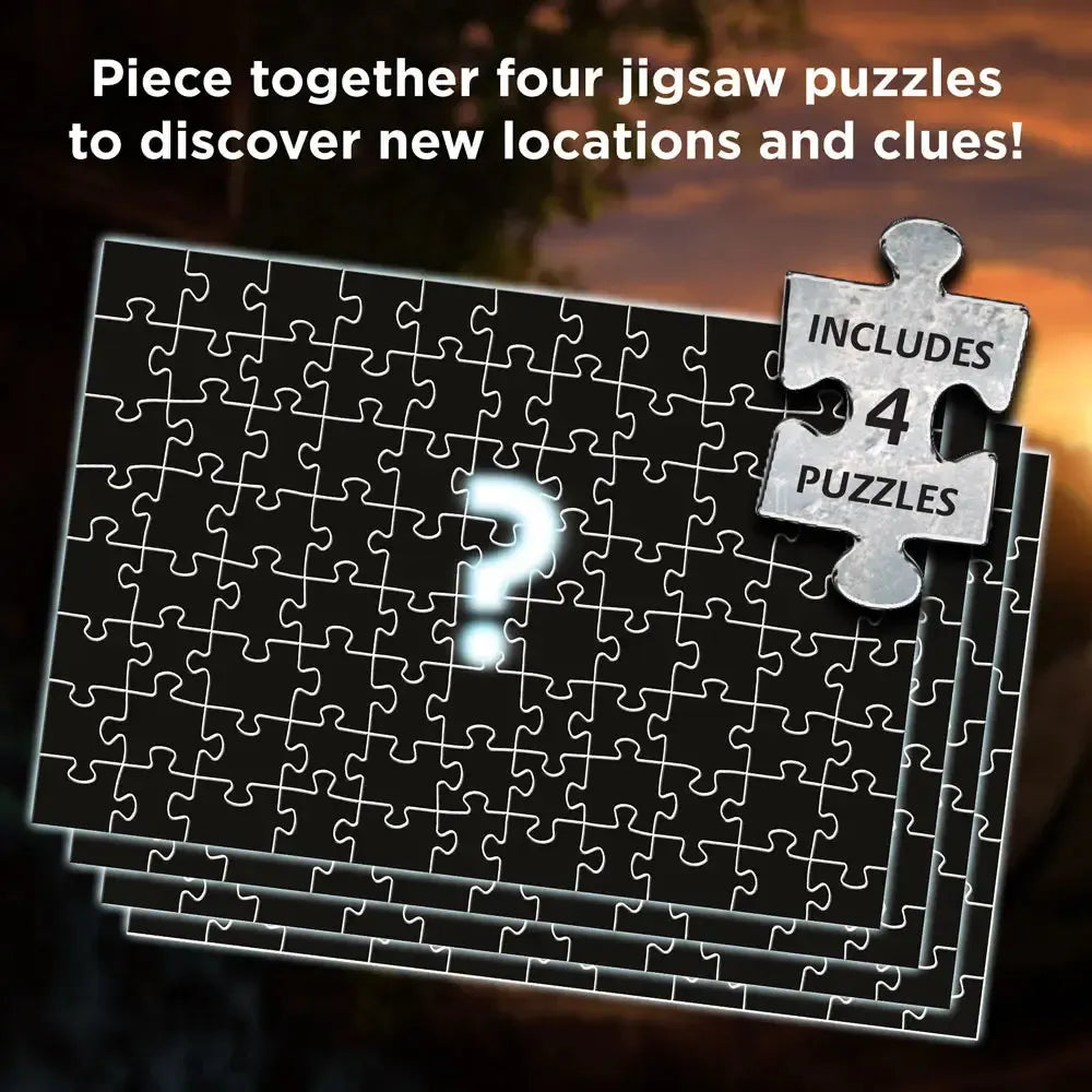 The Sacred Temple | EXIT Escape Room Game with Jigsaw Puzzles | Kosmos | Ages 12+ | 1–4 Players - Niksstuff