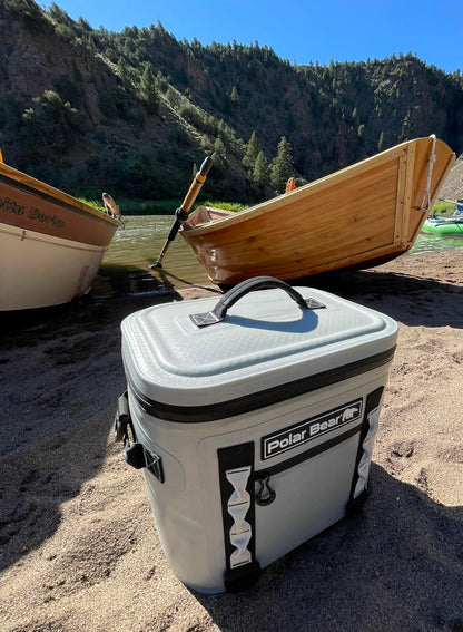 Polar Bear Topper 20 Soft Cooler | 48-Hour Ice | Waterproof | Made in USA - Niksstuff