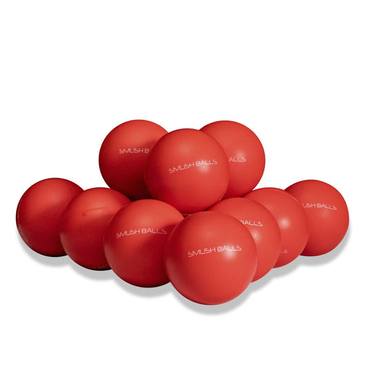 Red Smushballs Training Baseballs - Niksstuff