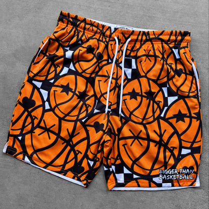 Bigger Than Basketball - Game Face - Shorts | Youth & Adult - Niksstuff