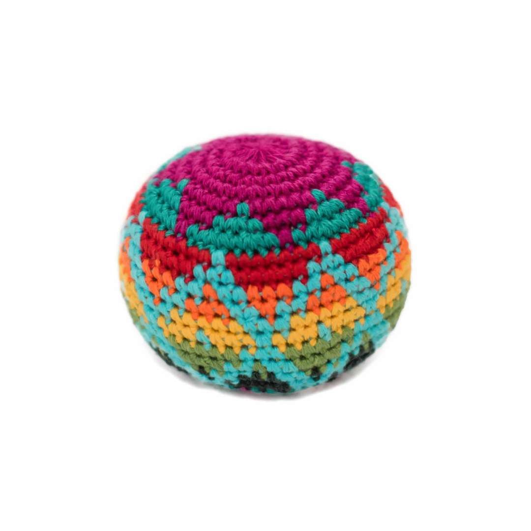Hacky Sack Colorful Foot Sack by Upavim Crafts