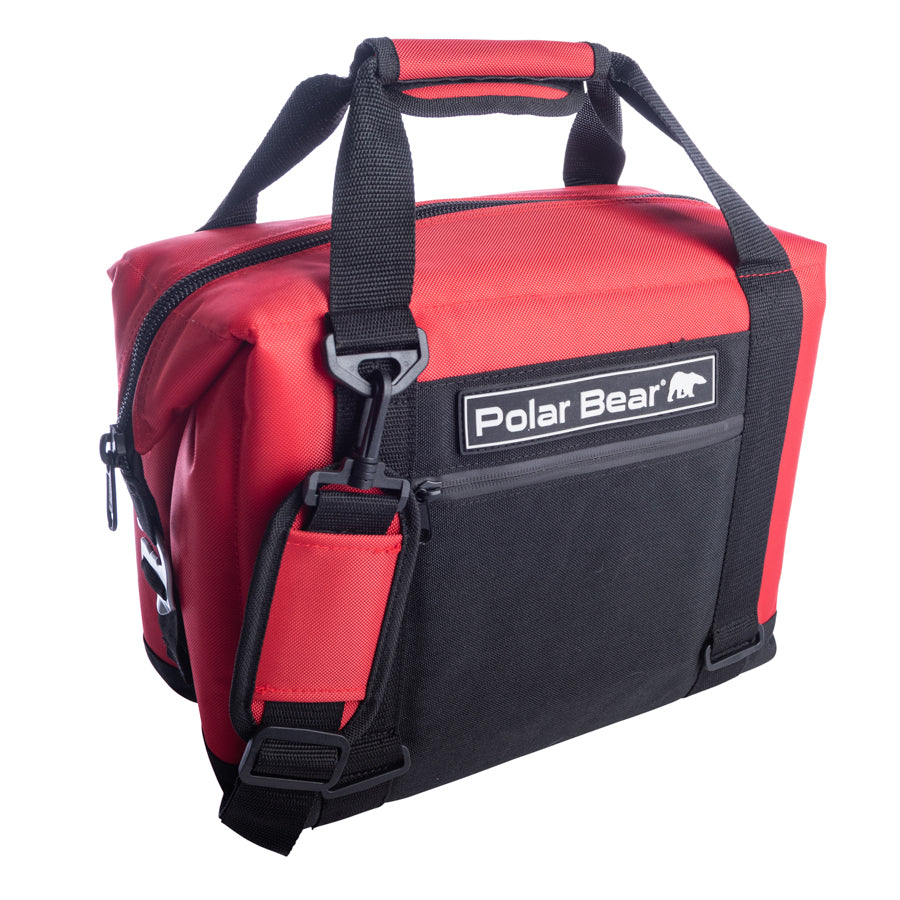 Polar Bear 12 Pack Original Nylon Soft Cooler | Made in USA | 3 Colors - Niksstuff