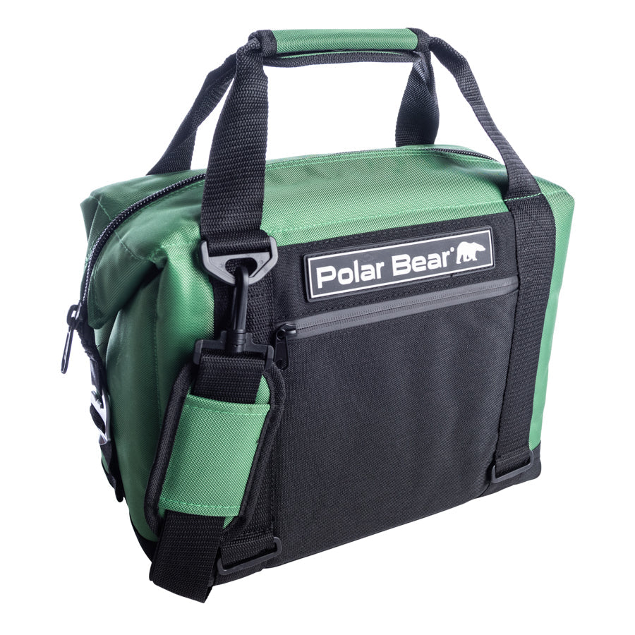 Polar Bear 12 Pack Original Nylon Soft Cooler | Made in USA | 3 Colors - Niksstuff