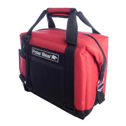 Polar Bear 12 Pack Original Nylon Soft Cooler | Made in USA | 3 Colors - Niksstuff
