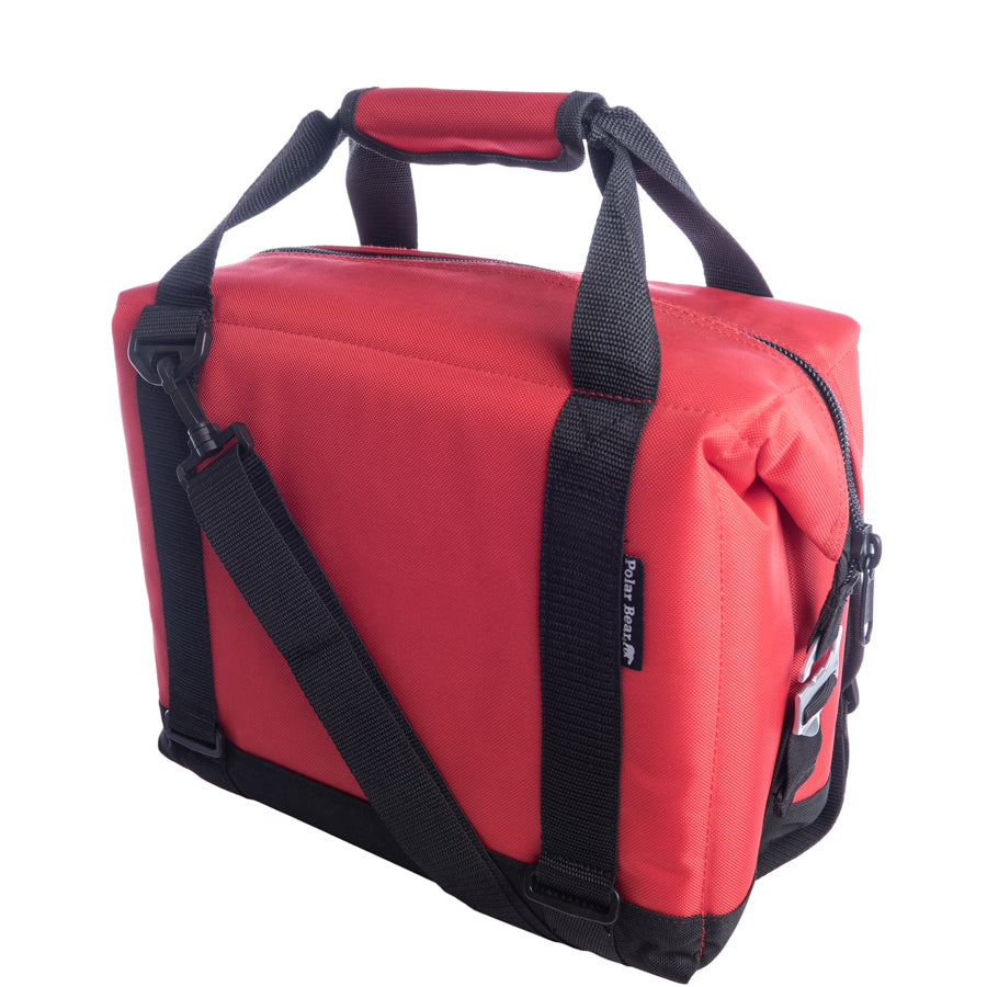 Polar Bear 12 Pack Original Nylon Soft Cooler | Made in USA | 3 Colors - Niksstuff