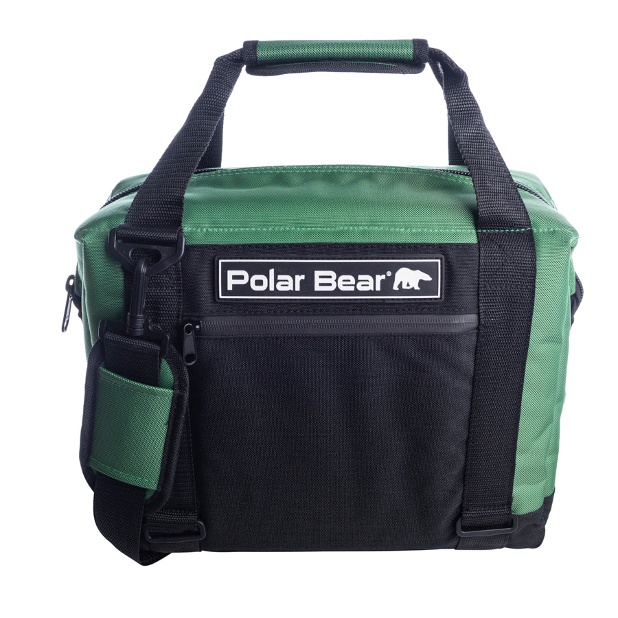 Polar Bear 12 Pack Original Nylon Soft Cooler | Made in USA | 3 Colors - Niksstuff