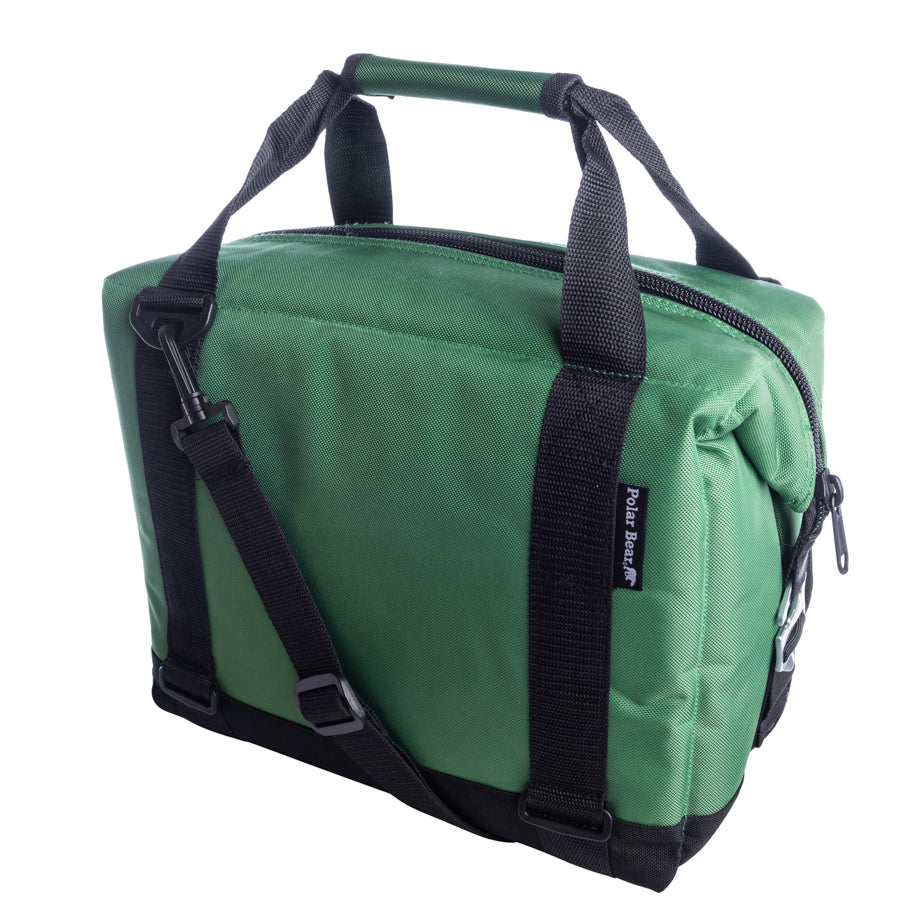 Polar Bear 12 Pack Original Nylon Soft Cooler | Made in USA | 3 Colors - Niksstuff