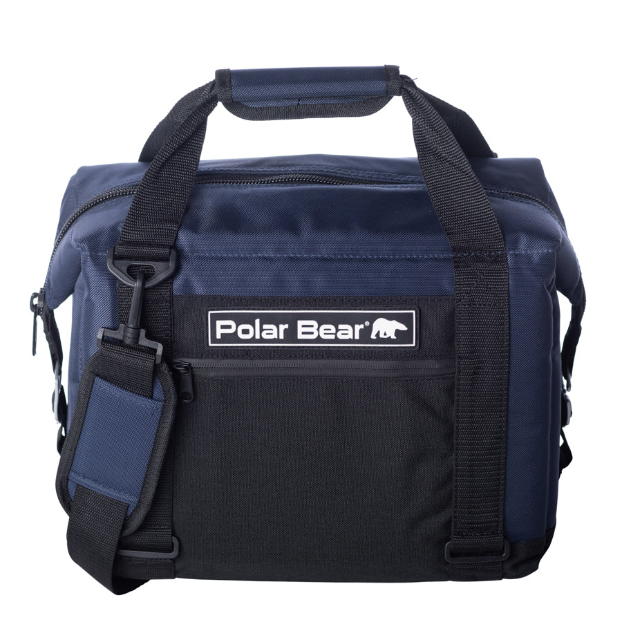 Polar Bear 12 Pack Original Nylon Soft Cooler | Made in USA | 3 Colors - Niksstuff