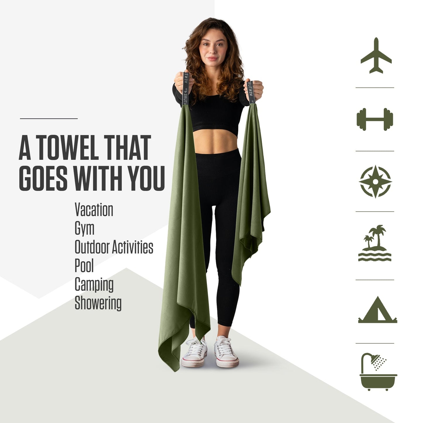 VENTURE 4TH Microfiber Quick-Dry Travel Towel - Niksstuff