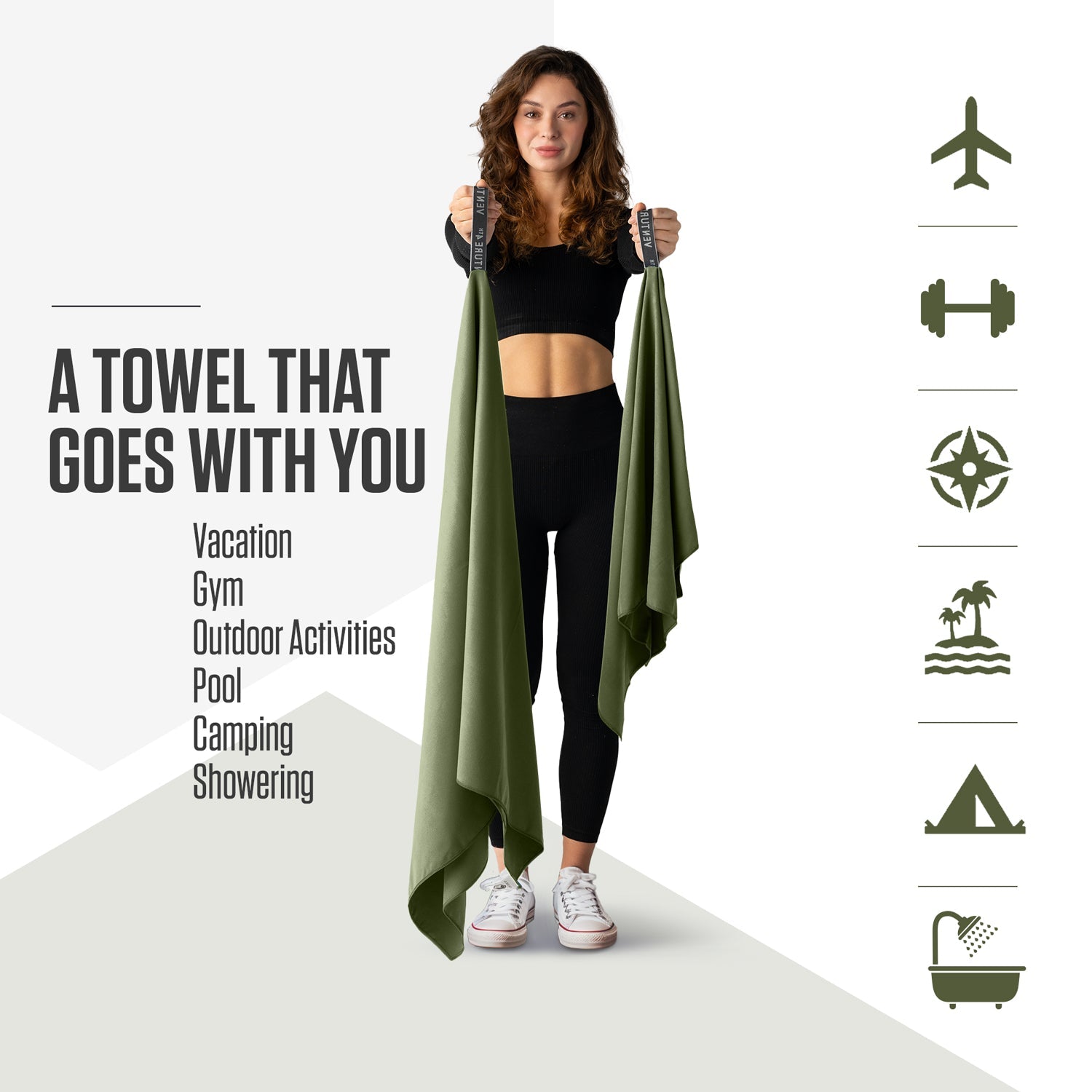 VENTURE 4TH Microfiber Quick-Dry Travel Towel - Niksstuff