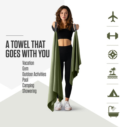 VENTURE 4TH Microfiber Quick-Dry Travel Towel - Niksstuff