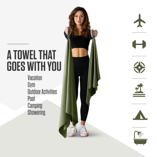 VENTURE 4TH Microfiber Quick-Dry Travel Towel - Niksstuff