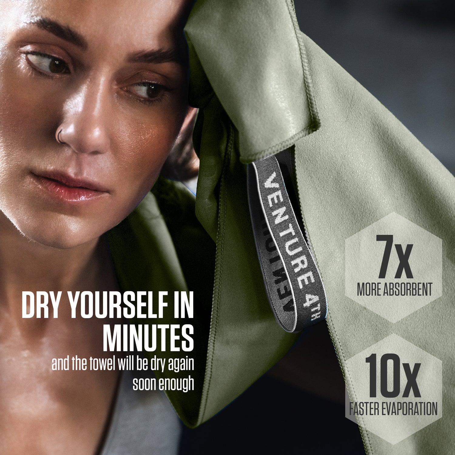 VENTURE 4TH Microfiber Quick-Dry Travel Towel - Niksstuff